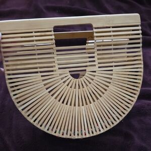 Elegant Bamboo Women Bag